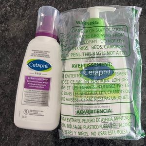 Cetaphil face wash & lotion bundle